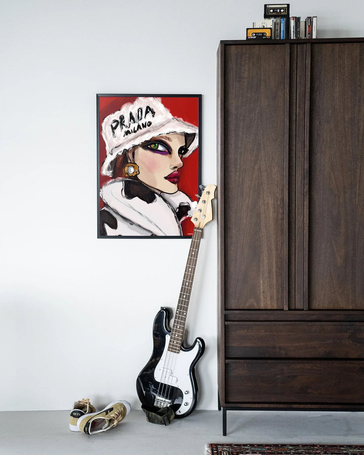 Julie - Moderne Wanddecoratie | Artprint, Glass Art & Wandkleed