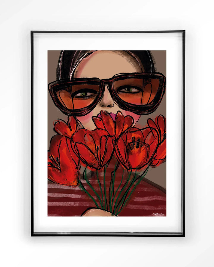 Poppy - Moderne Wanddecoratie | Artprint, Glass Art & Wandkleed