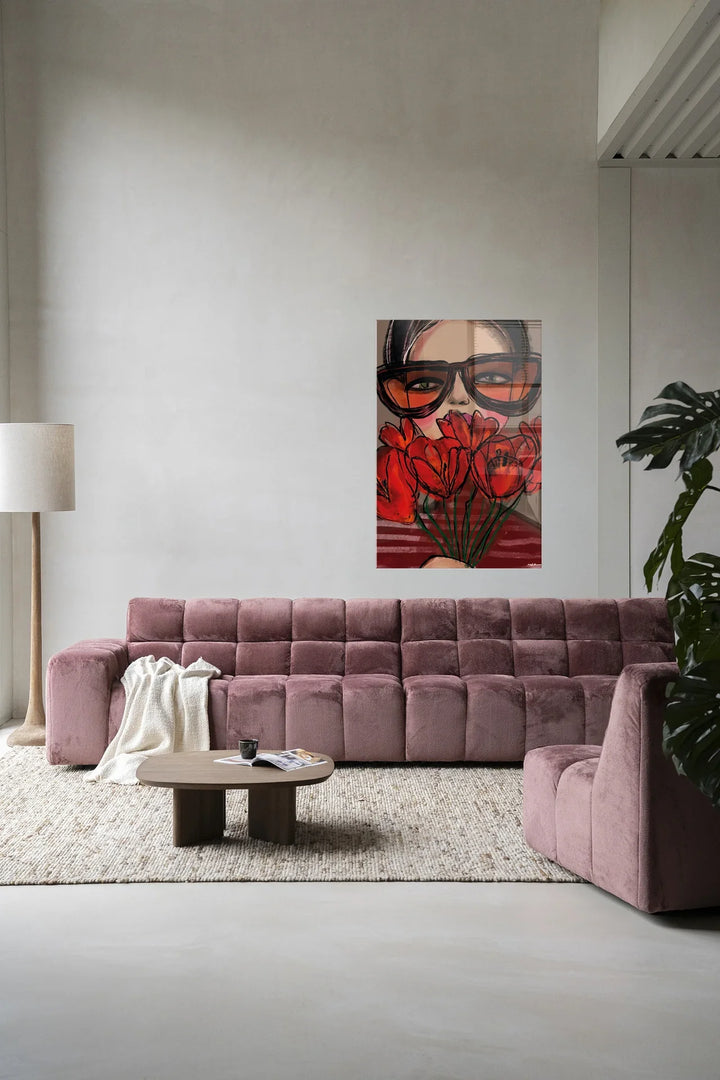 Poppy - Moderne Wanddecoratie | Artprint, Glass Art & Wandkleed