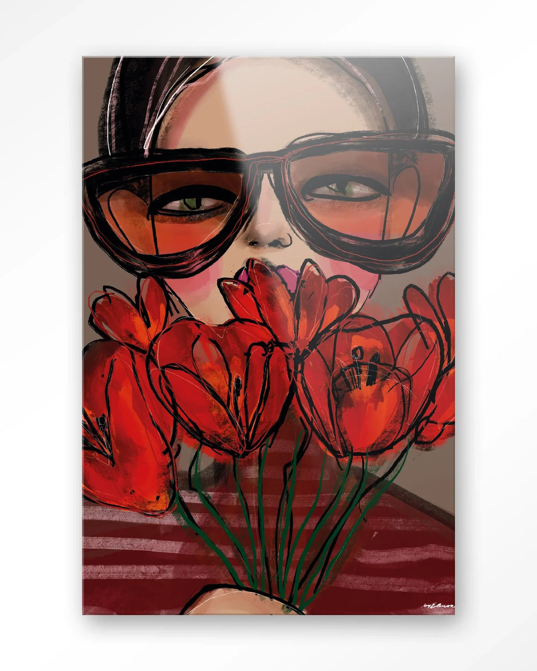 Poppy - Moderne Wanddecoratie | Artprint, Glass Art & Wandkleed
