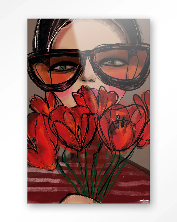 Poppy - Moderne Wanddecoratie | Artprint, Glass Art & Wandkleed