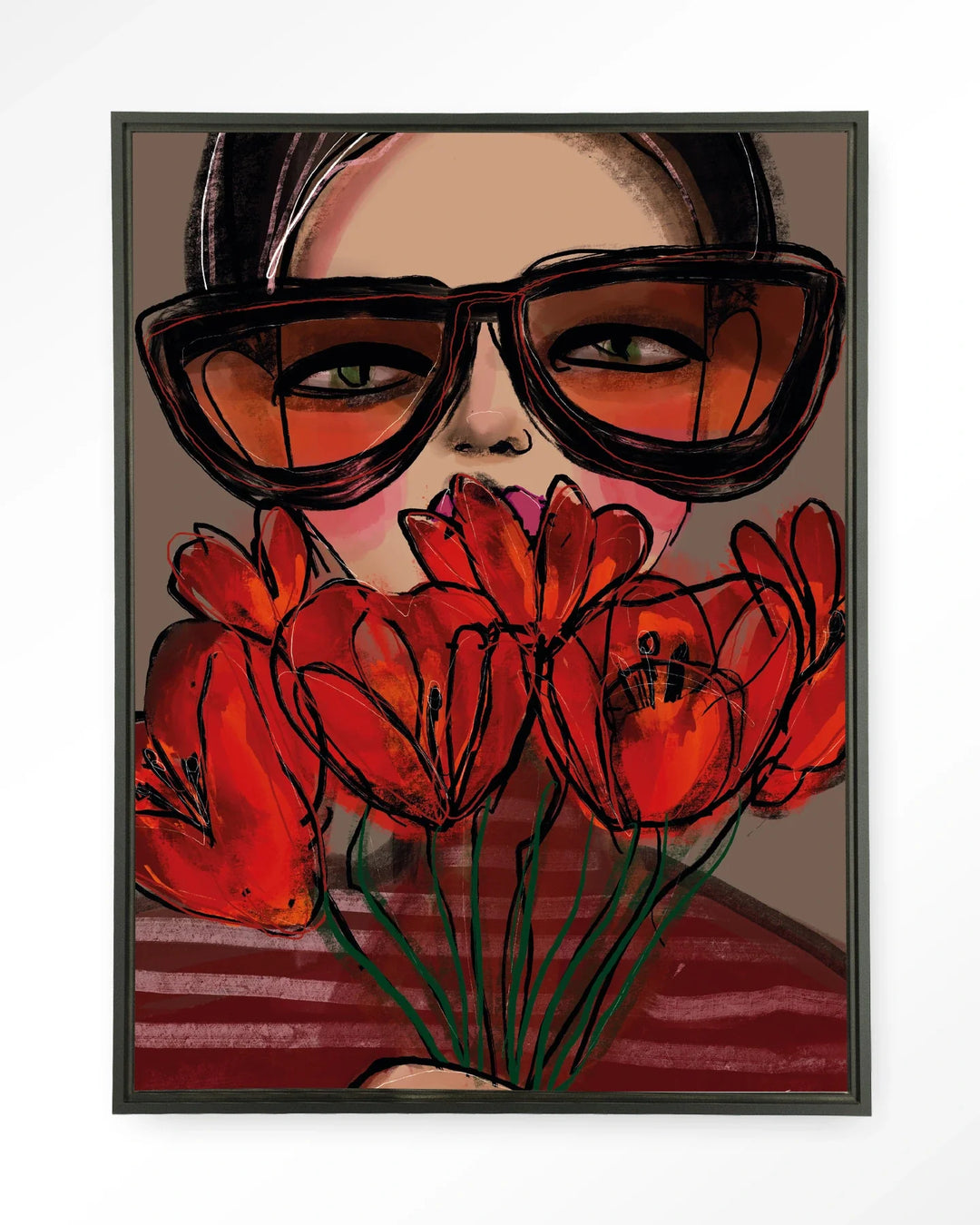 Poppy - Moderne Wanddecoratie | Artprint, Glass Art & Wandkleed