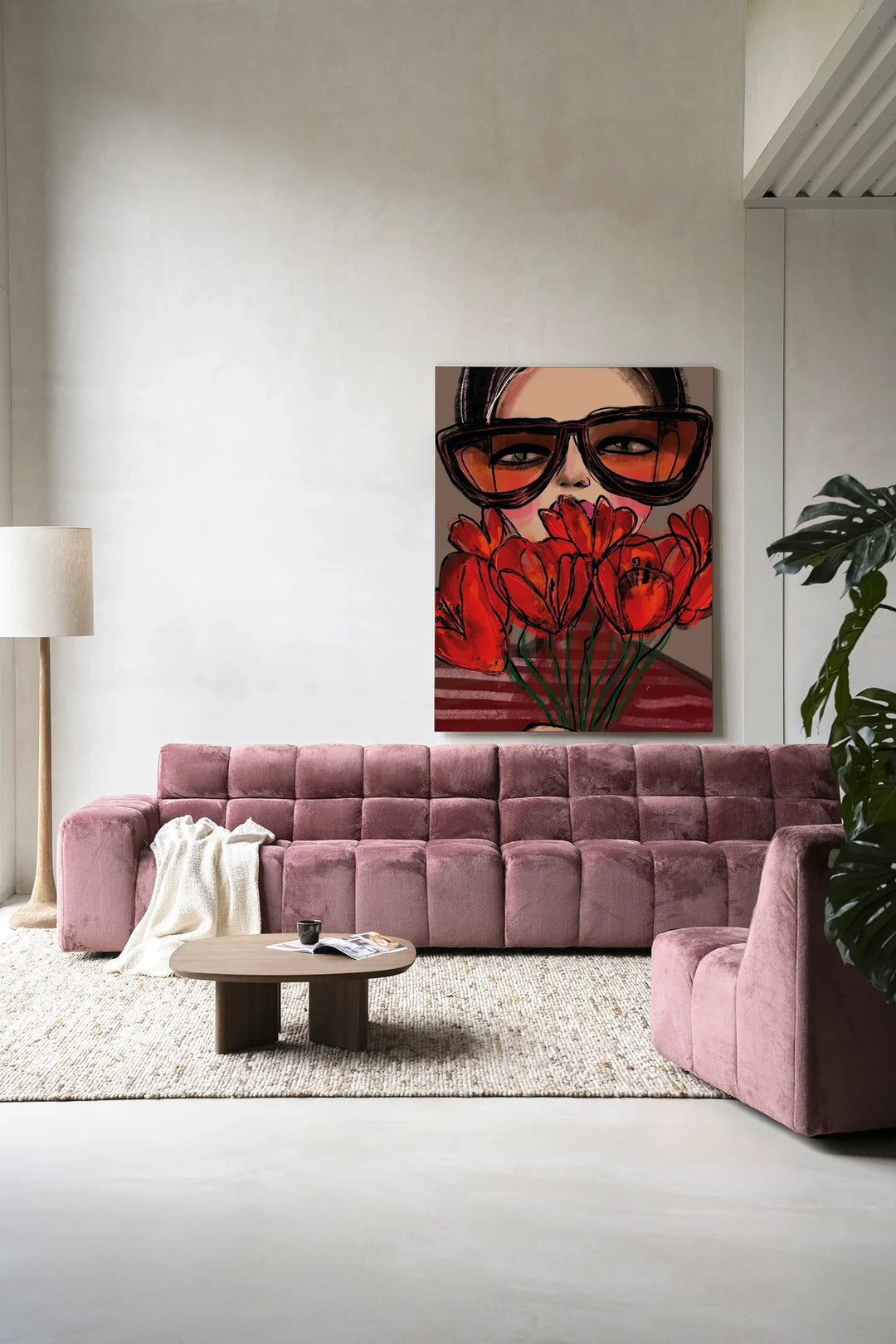 Poppy - Moderne Wanddecoratie | Artprint, Glass Art & Wandkleed