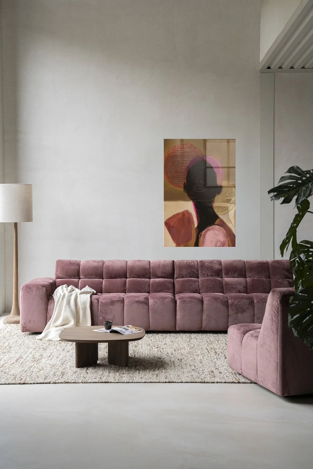 Silhouette Lady 2 - Moderne Wanddecoratie | Artprint, Glass Art & Wandkleed