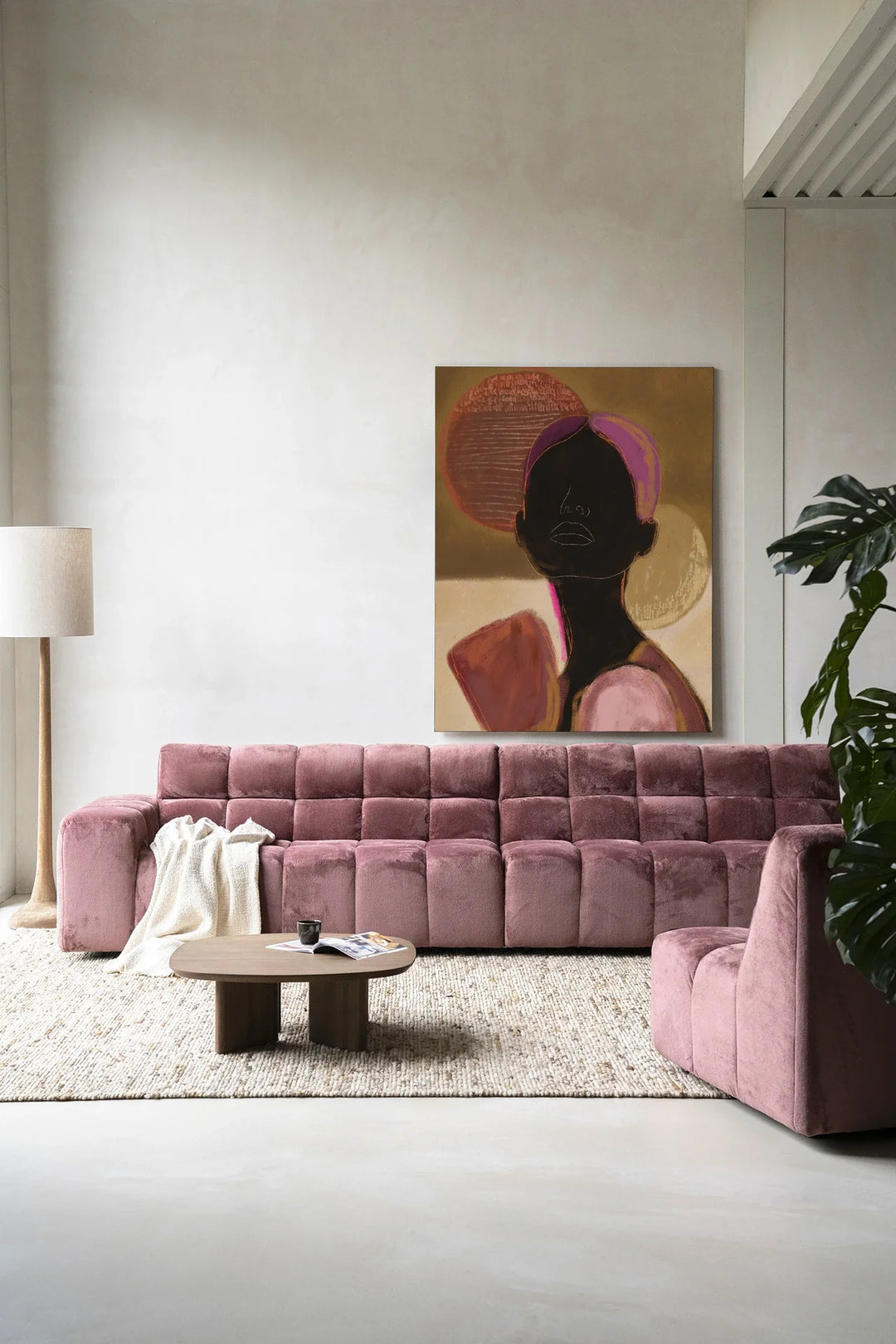 Silhouette Lady 2 - Moderne Wanddecoratie | Artprint, Glass Art & Wandkleed