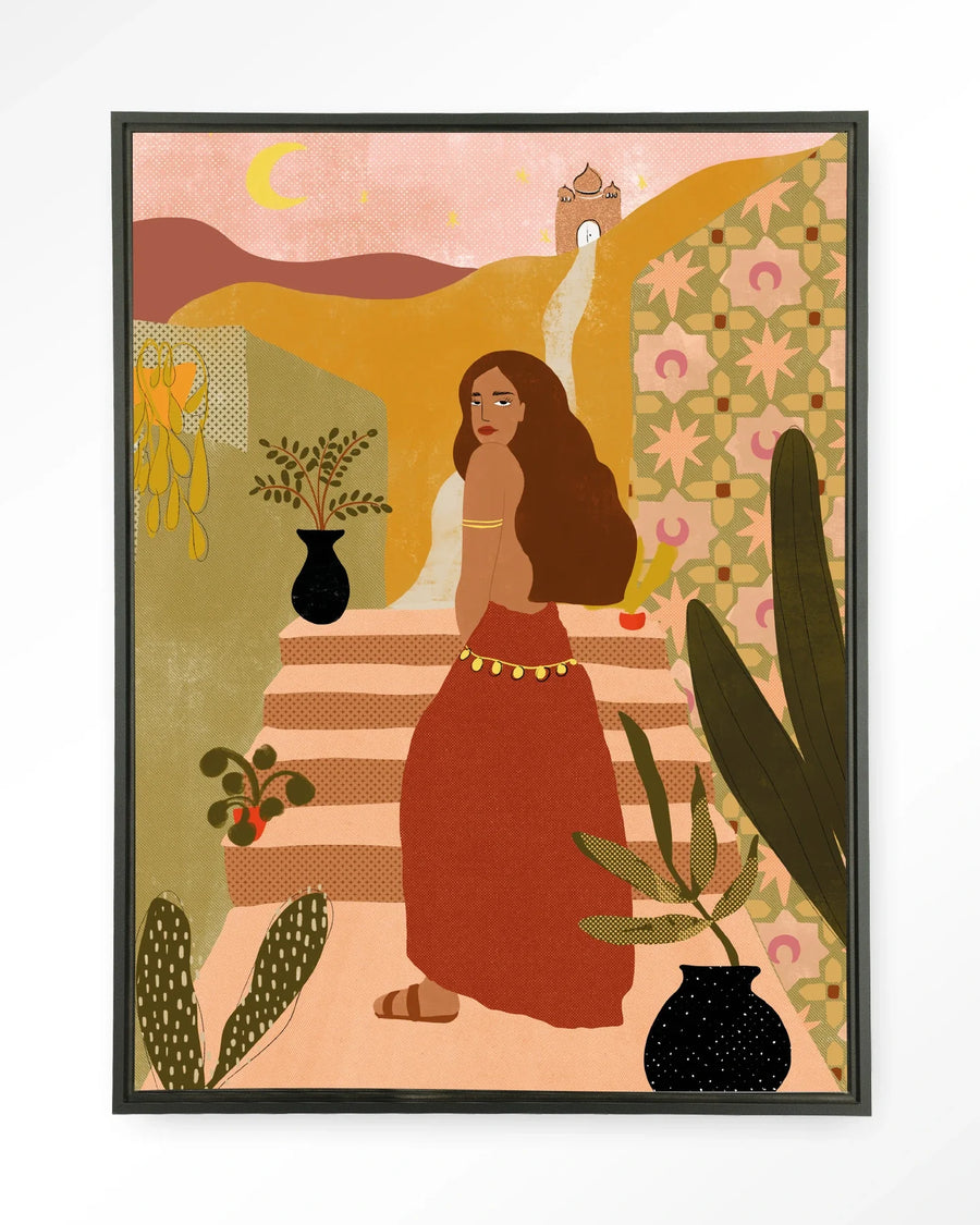 Caribbean Night - Moderne Wanddecoratie | Artprint, Glass Art & Wandkleed