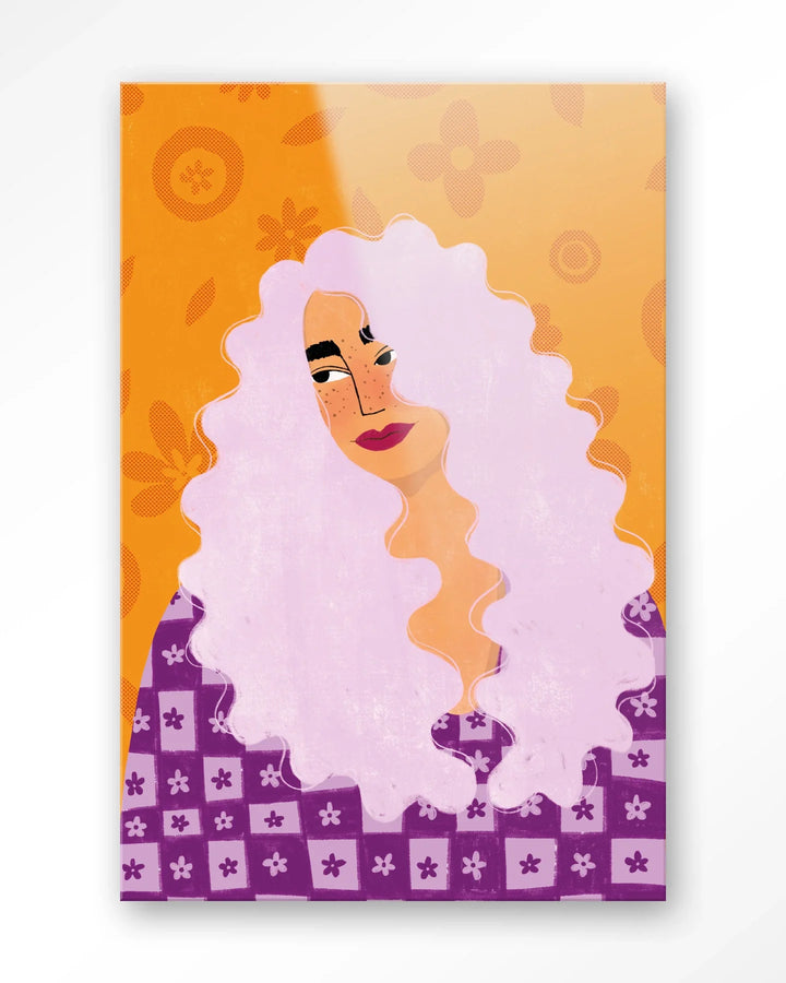 Retro Girly - Moderne Wanddecoratie | Artprint, Glass Art & Wandkleed