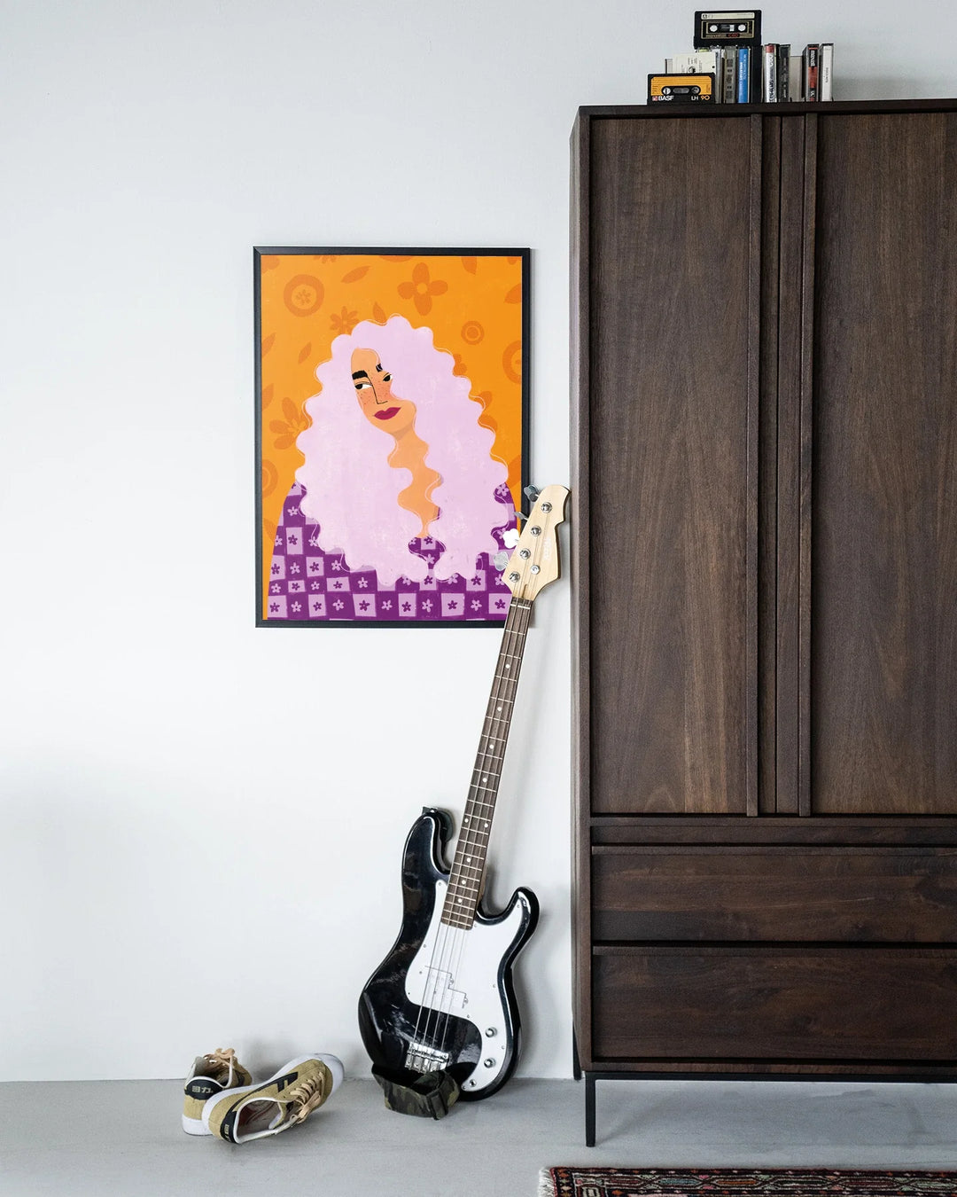 Retro Girly - Moderne Wanddecoratie | Artprint, Glass Art & Wandkleed
