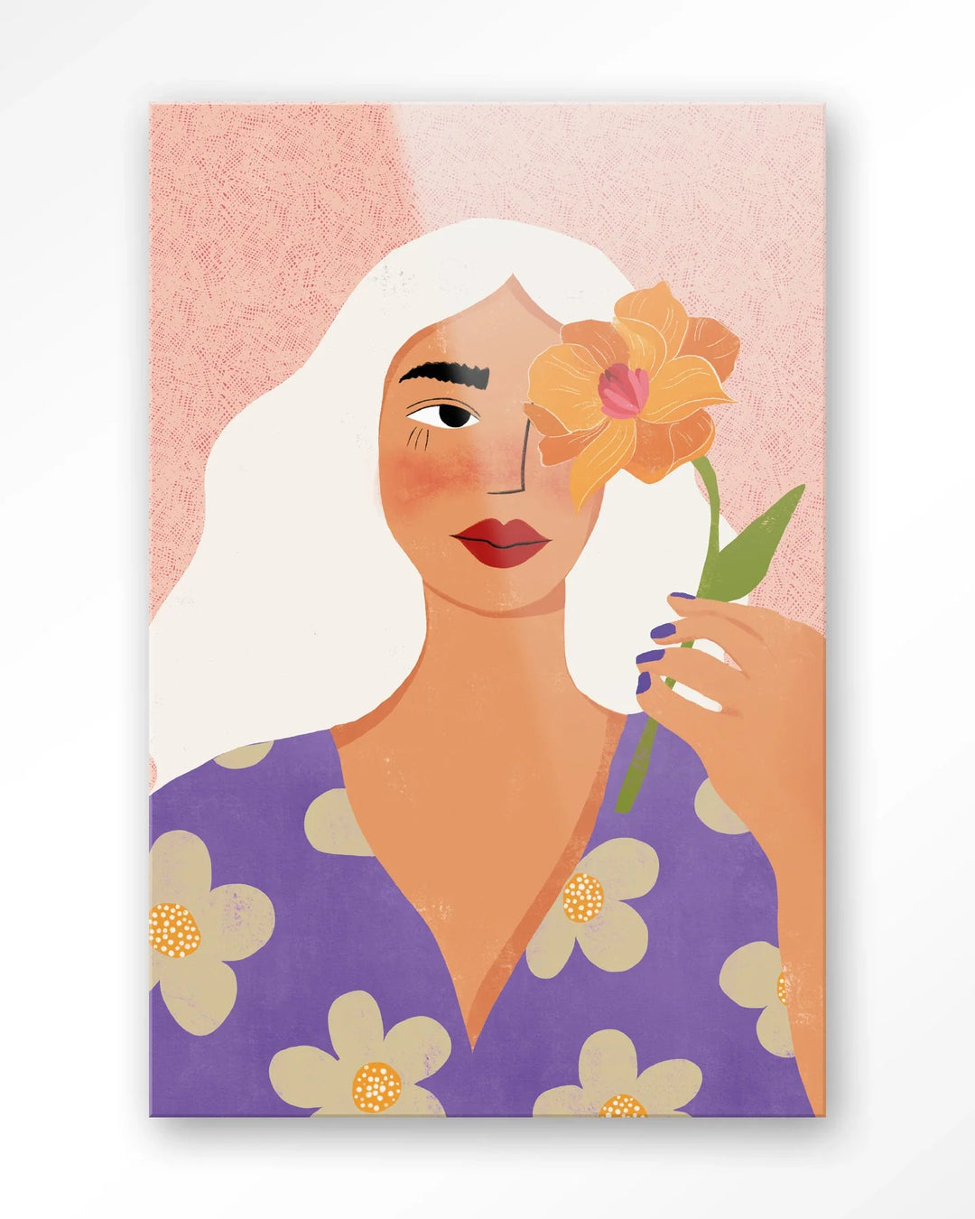 Flower Girly - Moderne Wanddecoratie | Artprint, Glass Art & Wandkleed