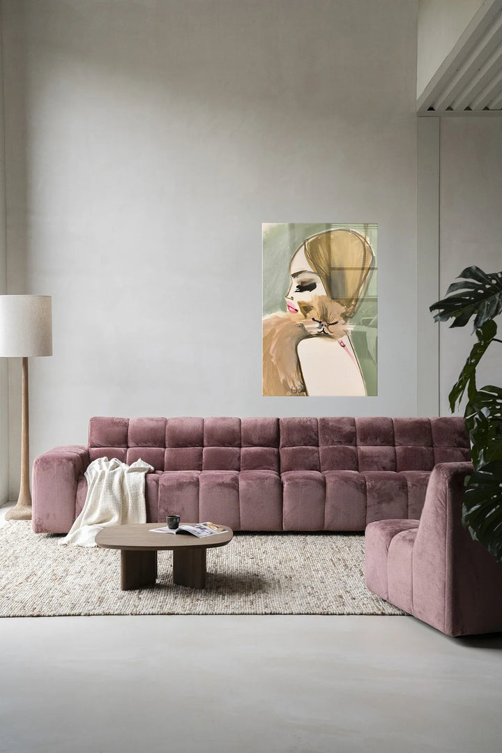 Lily Rose Depp x Pumpkin - Moderne Wanddecoratie | Artprint, Glass Art & Wandkleed