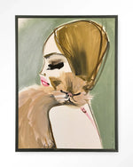 Lily Rose Depp x Pumpkin - Moderne Wanddecoratie | Artprint, Glass Art & Wandkleed