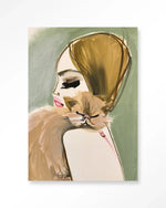 Lily Rose Depp x Pumpkin - Moderne Wanddecoratie | Artprint, Glass Art & Wandkleed