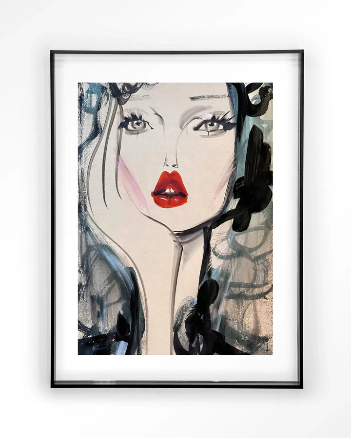 Kate Moss Forever - Moderne Wanddecoratie | Artprint, Glass Art & Wandkleed