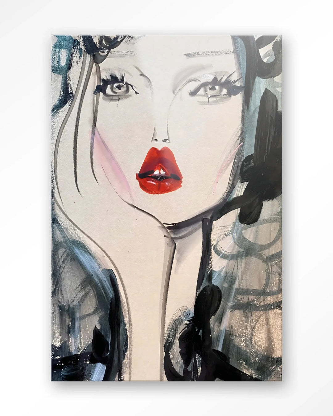 Kate Moss Forever - Moderne Wanddecoratie | Artprint, Glass Art & Wandkleed