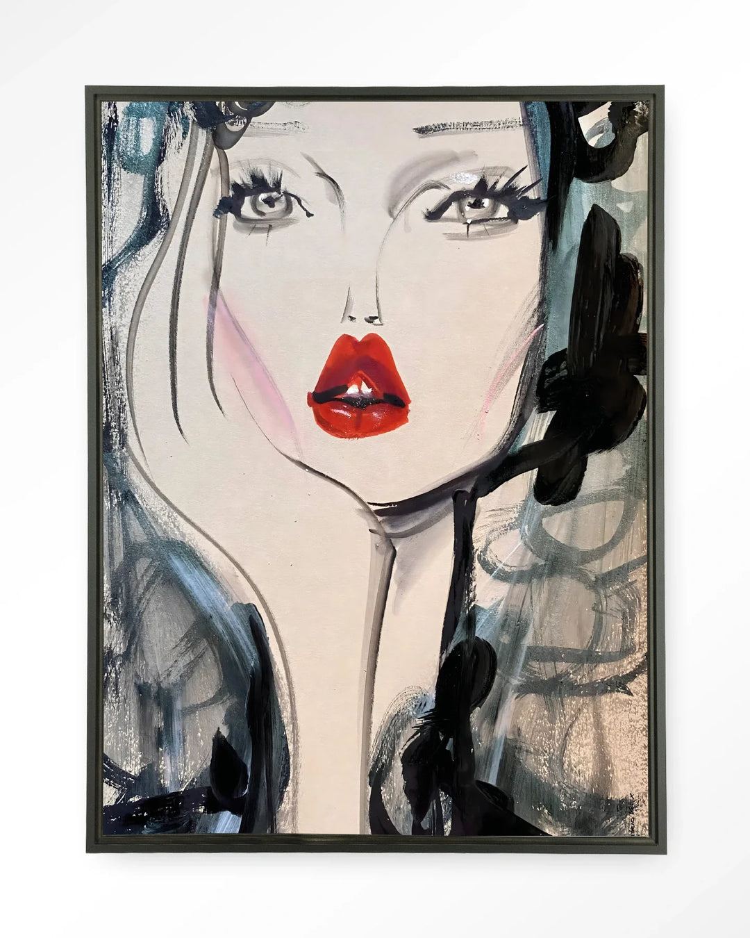 Kate Moss Forever - Moderne Wanddecoratie | Artprint, Glass Art & Wandkleed