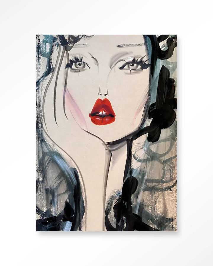 Kate Moss Forever - Moderne Wanddecoratie | Artprint, Glass Art & Wandkleed