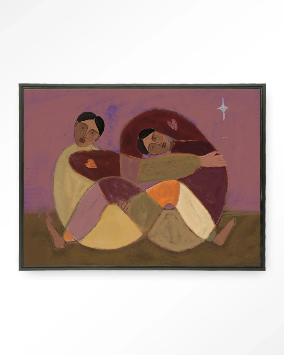 Rolling Sisters - Moderne Wanddecoratie | Artprint, Glass Art & Wandkleed