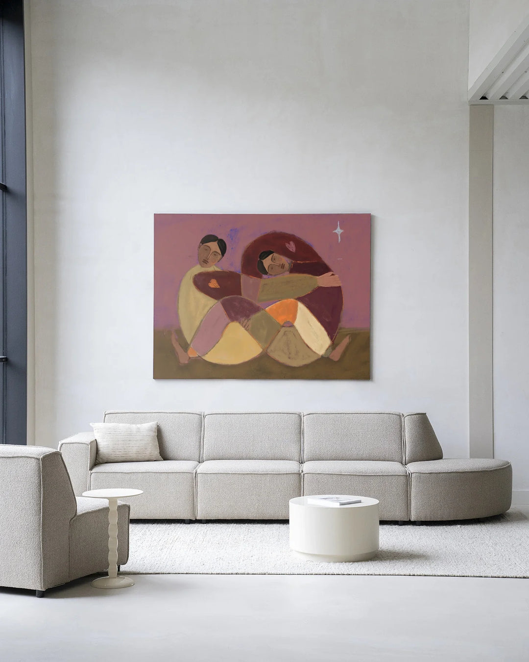 Rolling Sisters - Moderne Wanddecoratie | Artprint, Glass Art & Wandkleed