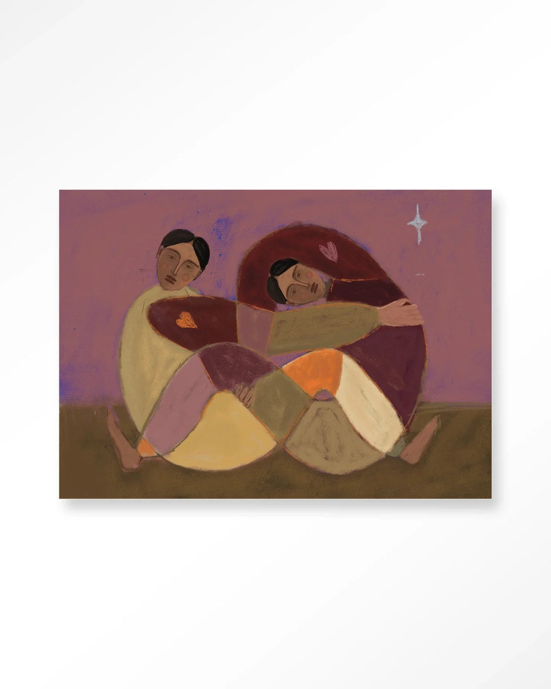 Rolling Sisters - Moderne Wanddecoratie | Artprint, Glass Art & Wandkleed