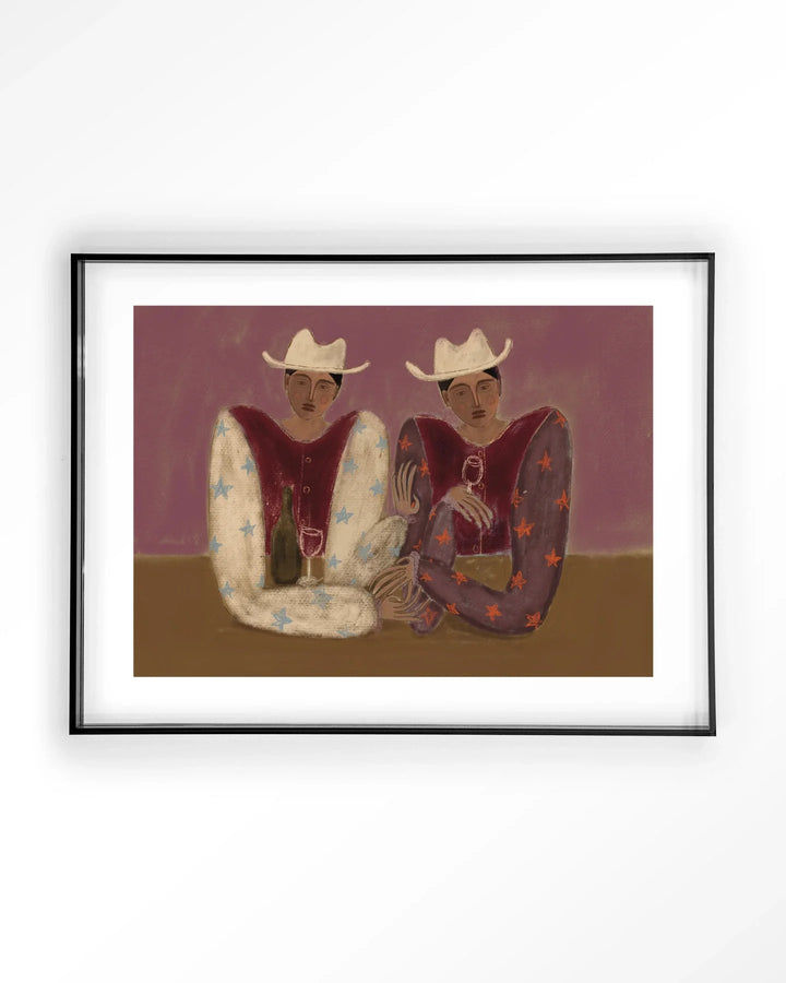 Good Ranch Talk - Moderne Wanddecoratie | Artprint, Glass Art & Wandkleed