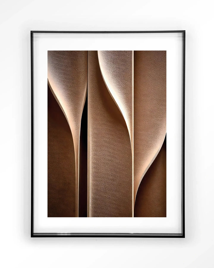 Whispering Curves - Moderne Wanddecoratie | Artprint, Glass Art & Wandkleed