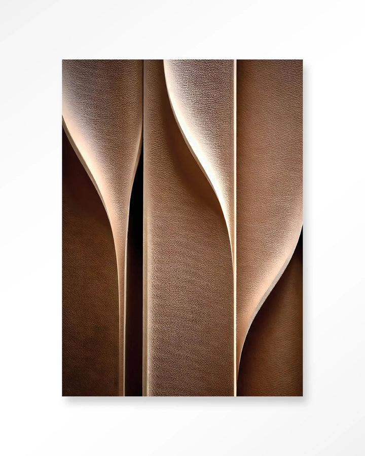 Whispering Curves - Moderne Wanddecoratie | Artprint, Glass Art & Wandkleed