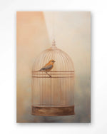 Bird Cage - Moderne Wanddecoratie | Artprint, Glass Art & Wandkleed