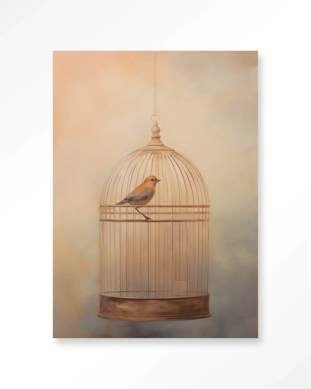 Bird Cage - Moderne Wanddecoratie | Artprint, Glass Art & Wandkleed