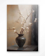 Light Blossom Vase - Moderne Wanddecoratie | Artprint, Glass Art & Wandkleed