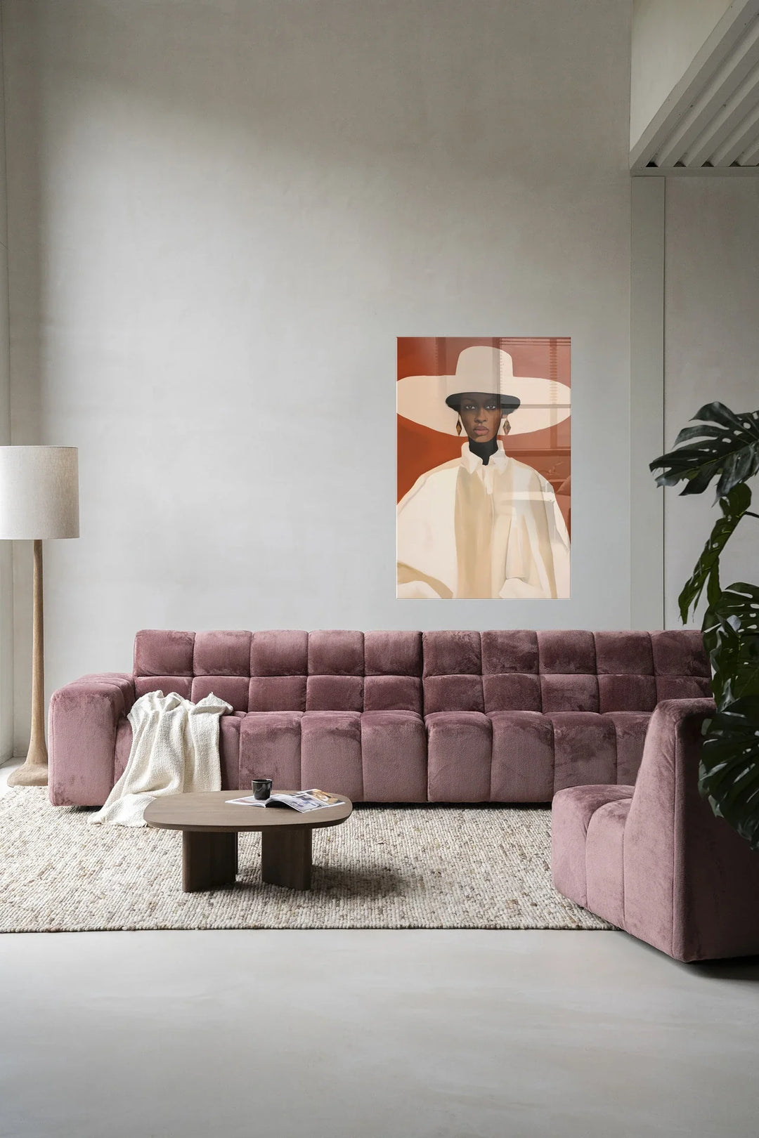 Louise - Moderne Wanddecoratie | Artprint, Glass Art & Wandkleed