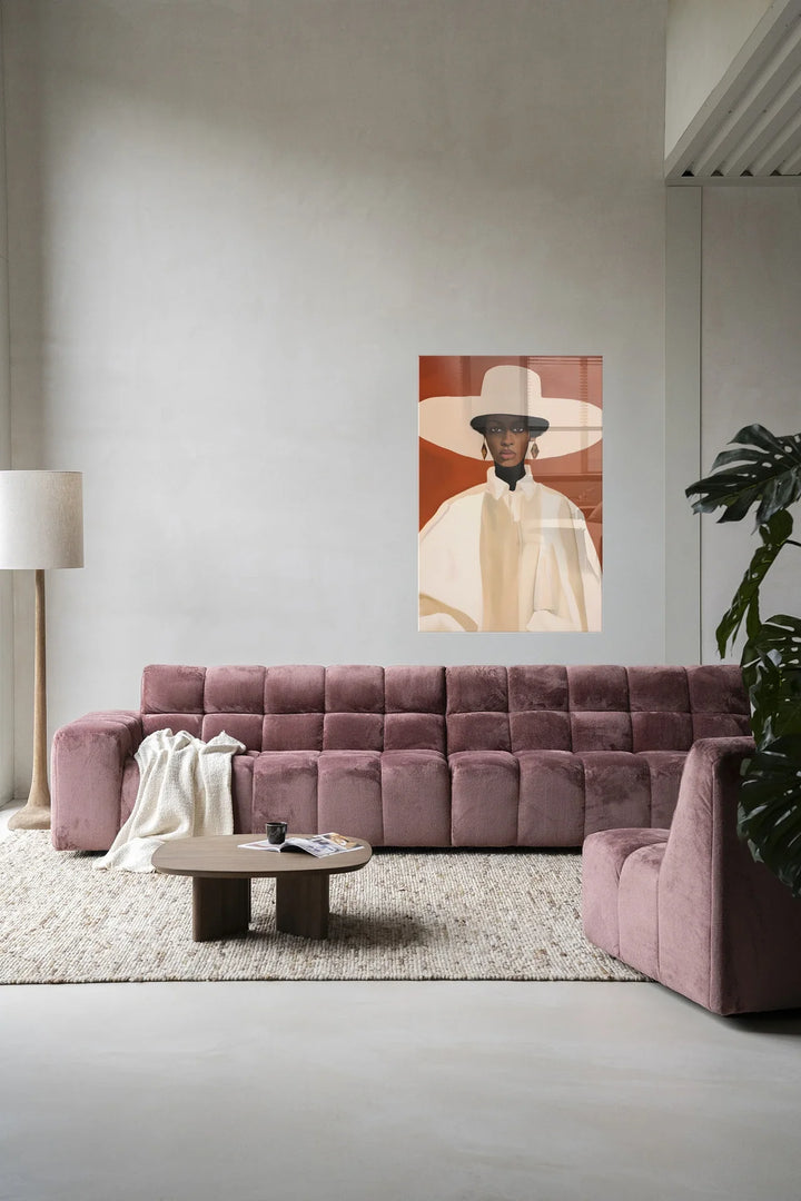 Louise - Moderne Wanddecoratie | Artprint, Glass Art & Wandkleed