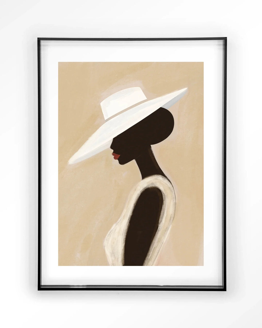 Lady - Moderne Wanddecoratie | Artprint, Glass Art & Wandkleed