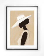 Lady - Moderne Wanddecoratie | Artprint, Glass Art & Wandkleed