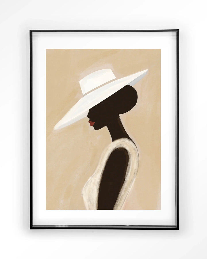 Lady - Moderne Wanddecoratie | Artprint, Glass Art & Wandkleed