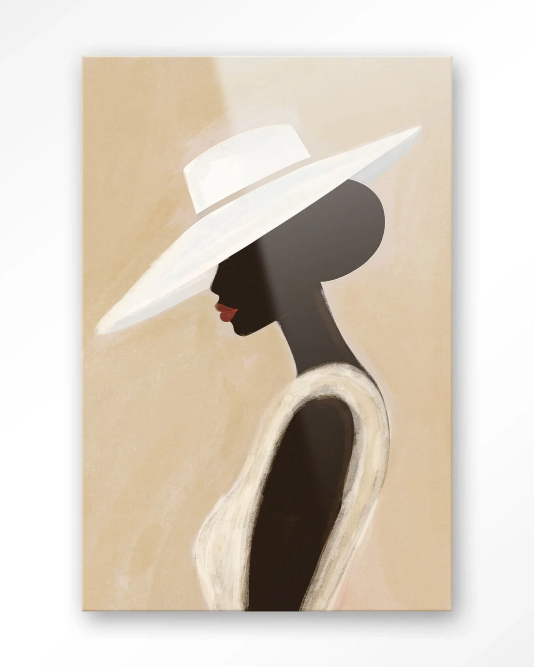 Lady - Moderne Wanddecoratie | Artprint, Glass Art & Wandkleed
