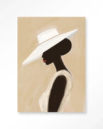 Lady - Moderne Wanddecoratie | Artprint, Glass Art & Wandkleed