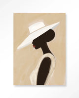Lady - Moderne Wanddecoratie | Artprint, Glass Art & Wandkleed