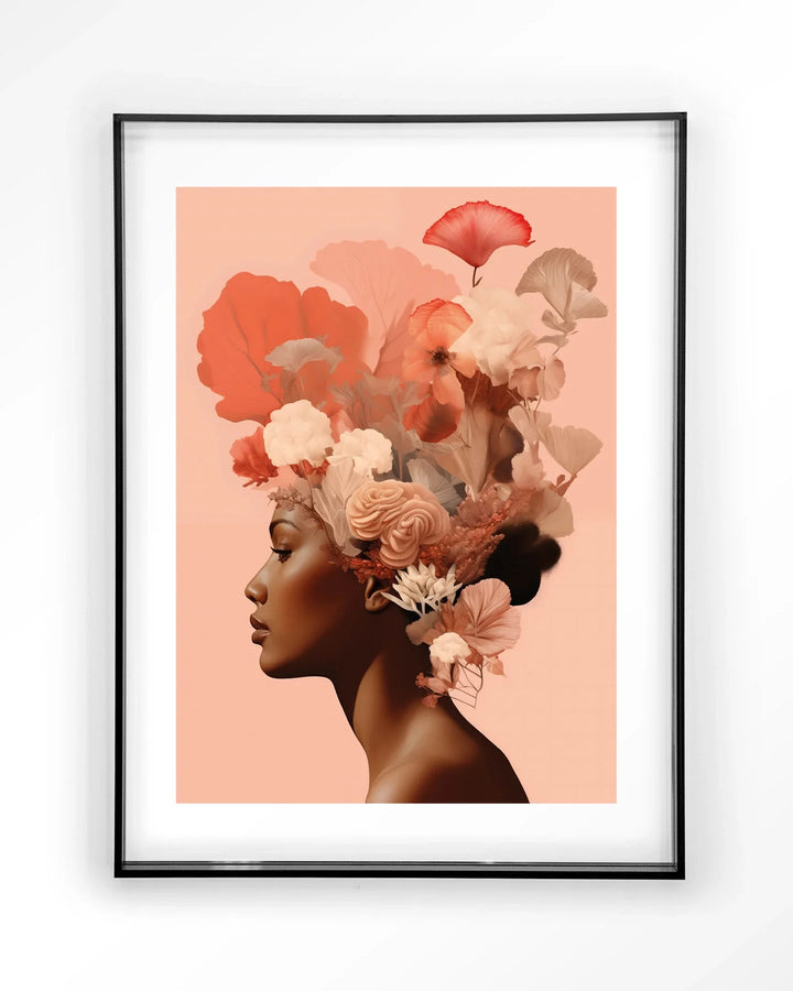 Flower Crown - Moderne Wanddecoratie | Artprint, Glass Art & Wandkleed