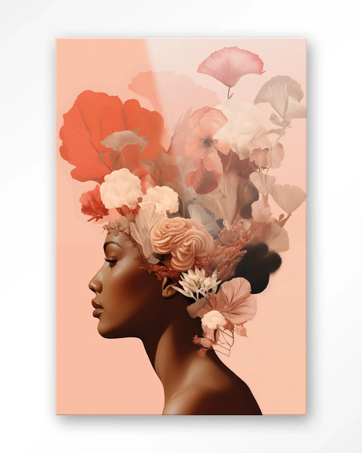 Flower Crown - Moderne Wanddecoratie | Artprint, Glass Art & Wandkleed