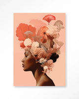 Flower Crown - Moderne Wanddecoratie | Artprint, Glass Art & Wandkleed