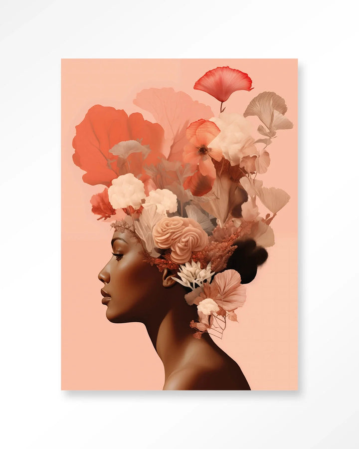 Flower Crown - Moderne Wanddecoratie | Artprint, Glass Art & Wandkleed