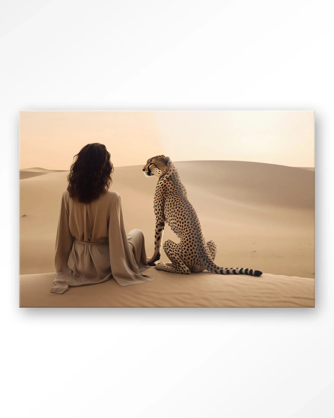 Desert Gazing - Moderne Wanddecoratie | Artprint, Glass Art & Wandkleed