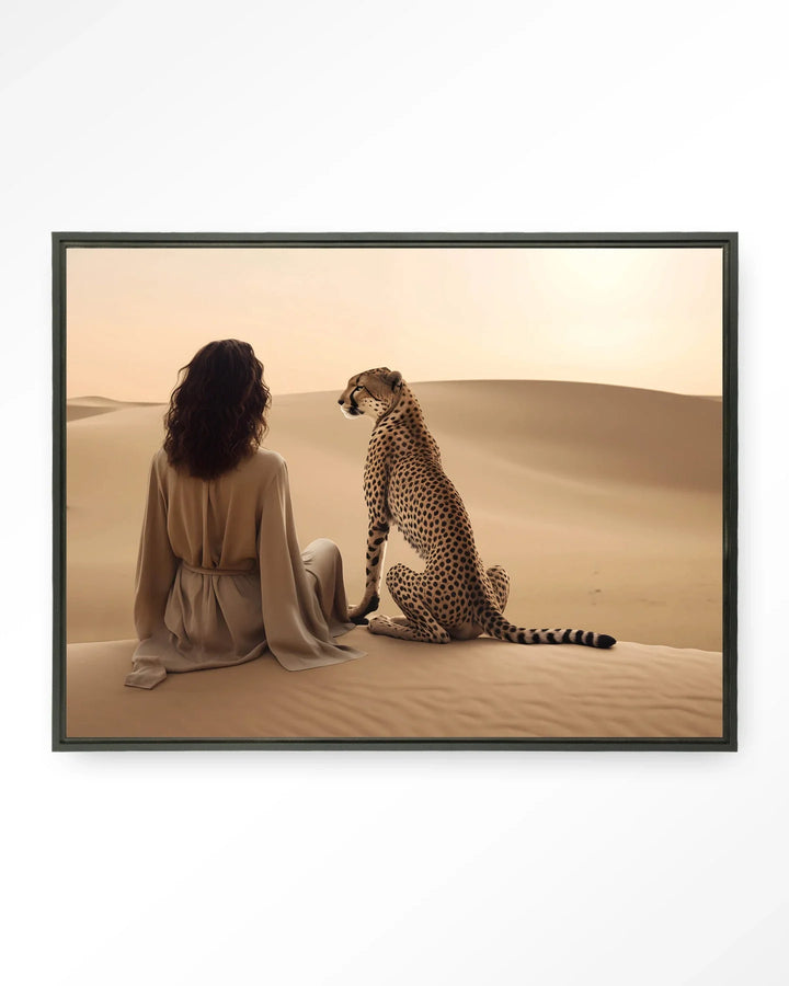 Desert Gazing - Moderne Wanddecoratie | Artprint, Glass Art & Wandkleed