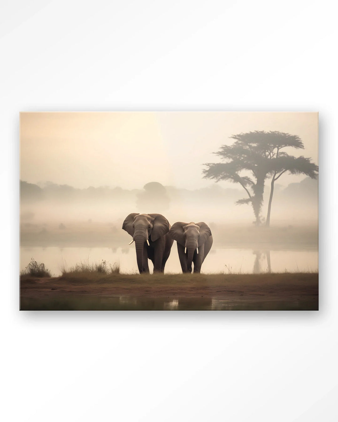 Elephant Mother - Moderne Wanddecoratie | Artprint, Glass Art & Wandkleed