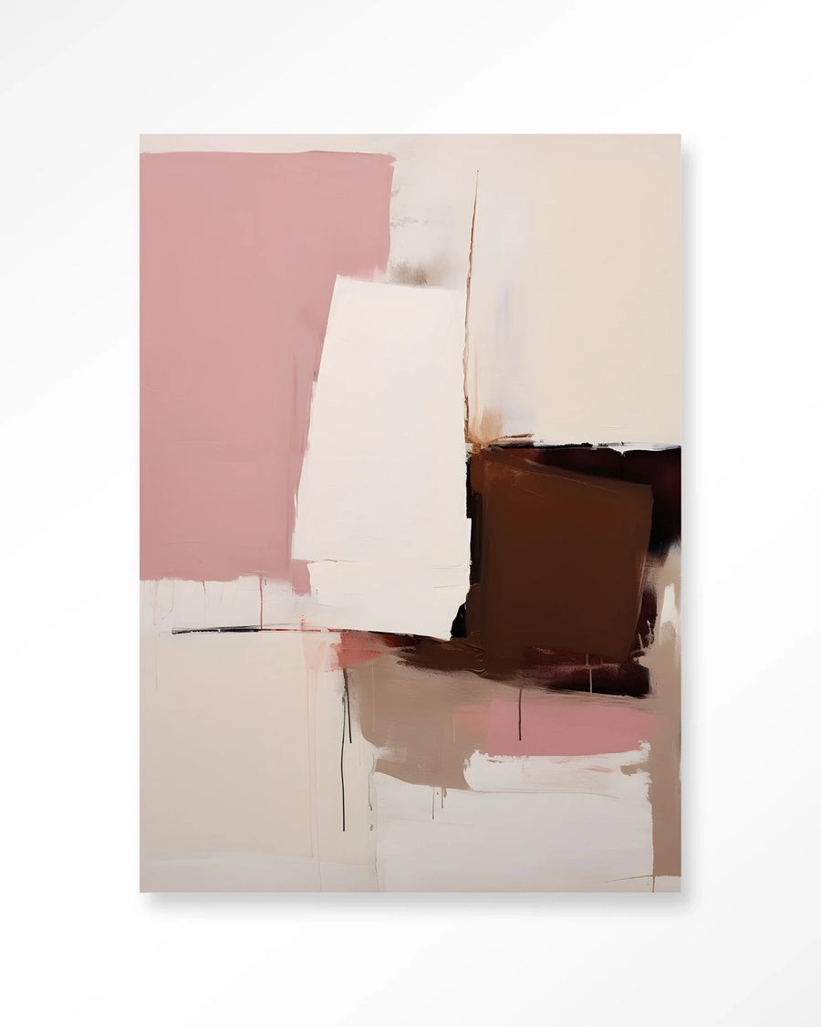 Pink Fields - Moderne Wanddecoratie | Artprint, Glass Art & Wandkleed