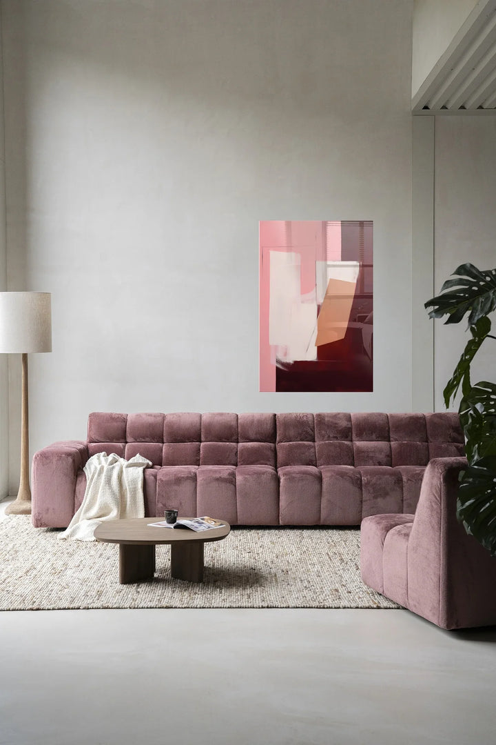 Red Fields - Moderne Wanddecoratie | Artprint, Glass Art & Wandkleed