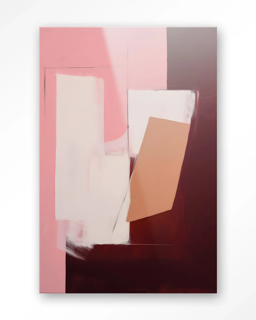 Red Fields - Moderne Wanddecoratie | Artprint, Glass Art & Wandkleed