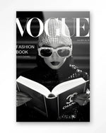 Fashion Book Black - Moderne Wanddecoratie | Artprint, Glass Art & Wandkleed