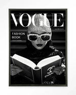 Fashion Book Black - Moderne Wanddecoratie | Artprint, Glass Art & Wandkleed