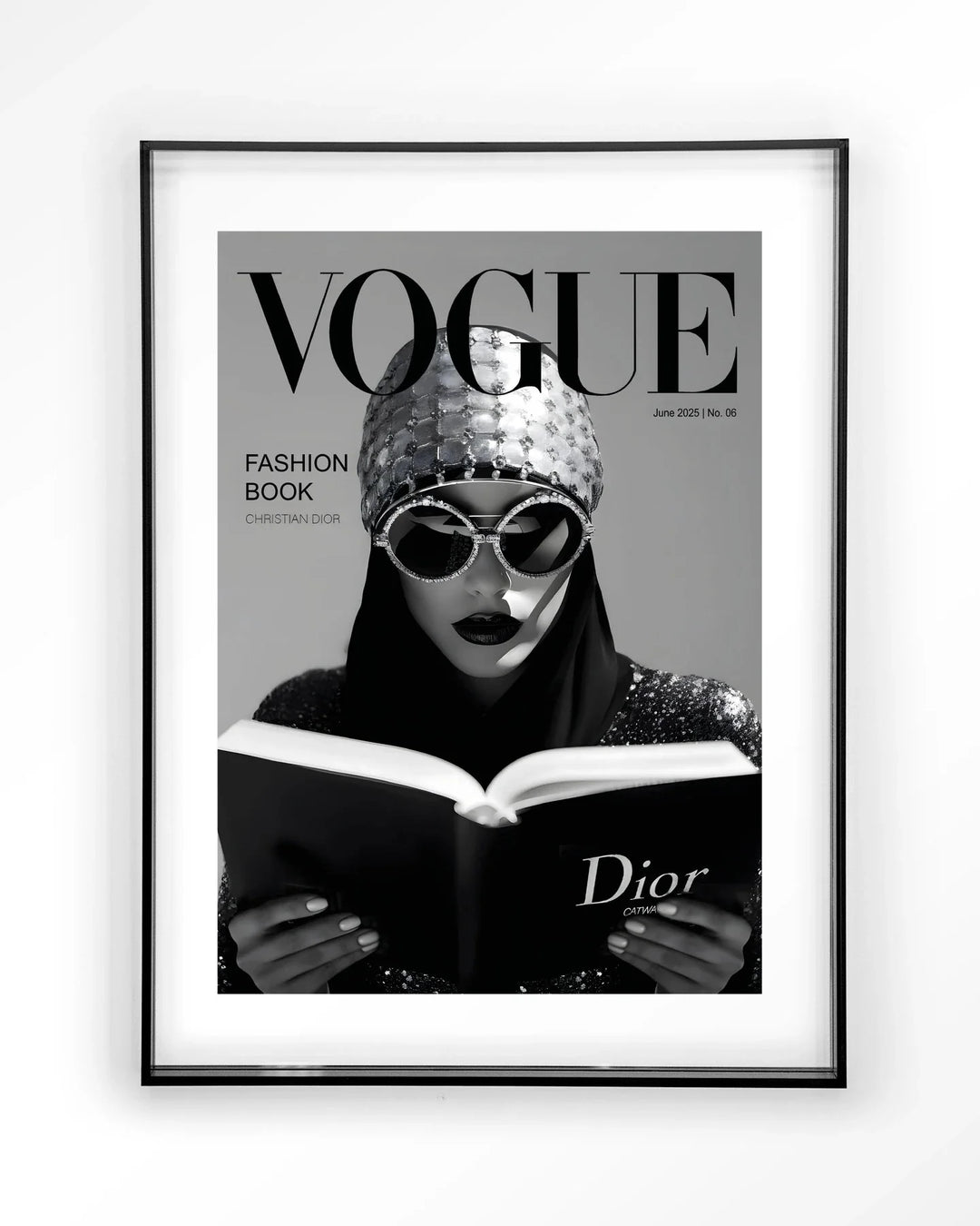 Fashion Book White - Moderne Wanddecoratie | Artprint, Glass Art & Wandkleed